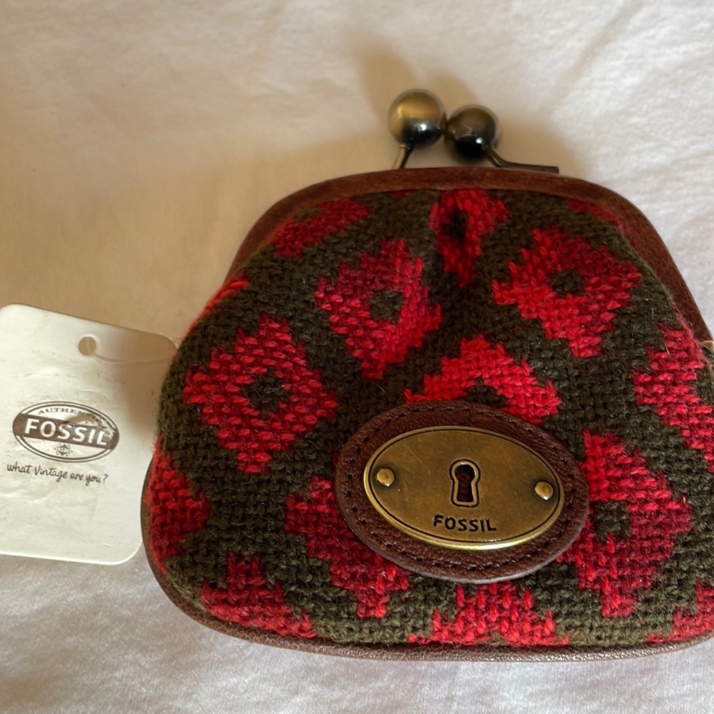 Fossil Festive Coin Purse